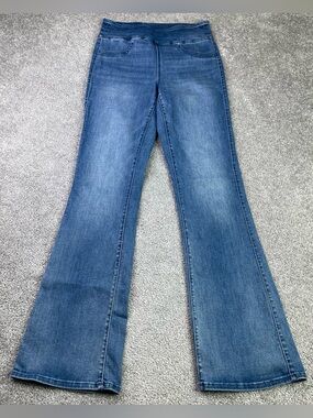 American Eagle Jeans Women’s Small Blue Bootcut Mid-Rise Pull On Medium Wash